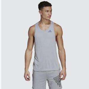 Adidas Mens Heat rdy gray high intensity tank